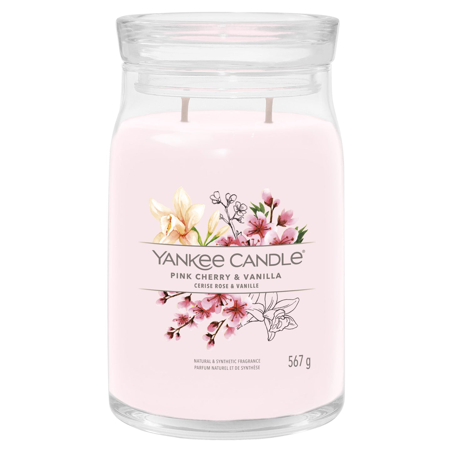 YANKEE CANDLE SIGNATURE COLLECTION LARGE JAR