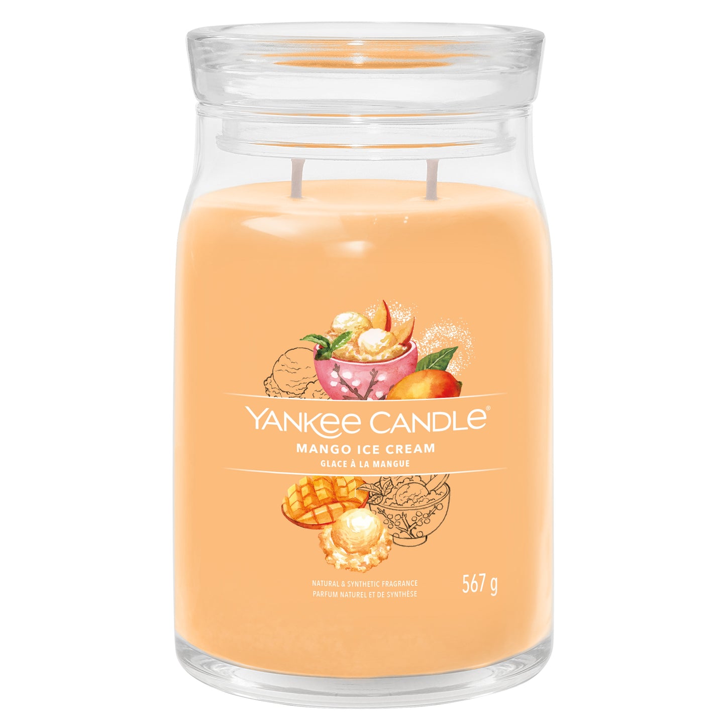 YANKEE CANDLE SIGNATURE COLLECTION LARGE JAR