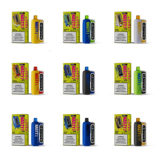 NASTY 20K PUFFS 5% DISPOSABLE