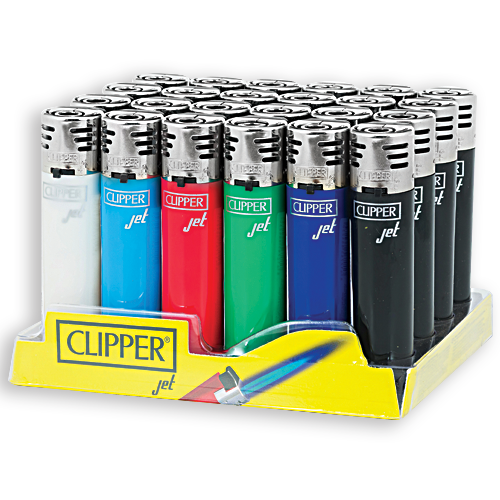 CLIPPER LIGHTER - MICRO JET LIGHTERS ASSORTED EACH